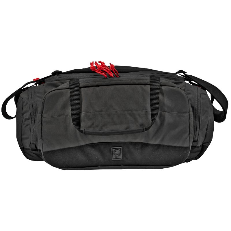 Ggg Range Bag Black W/Red Zipper Pul