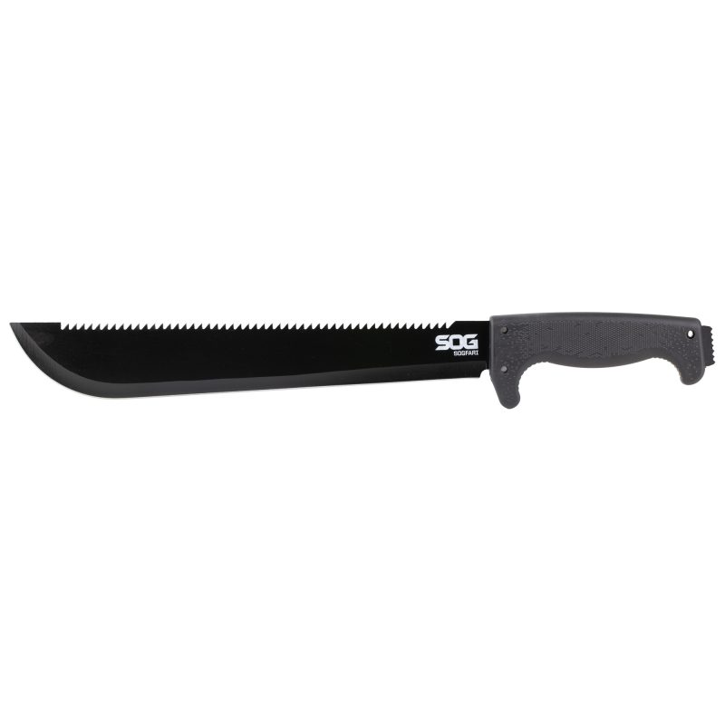 Sog Sogfari Machete Black 13" W/Sth