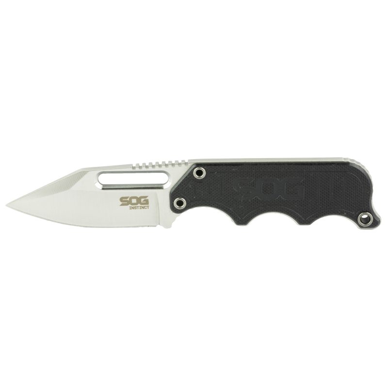 Sog Instinct Black 2.3" W/Sheath