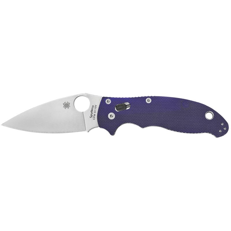Spyderco Manix 2 G-10 Dark Bl 3.375"