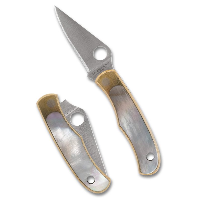 Spyderco Bug 1.25" Nick/Silv Abalone