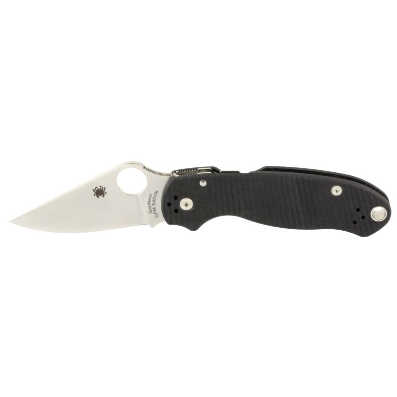 Spyderco Para 3 G10 Blk Plainedge