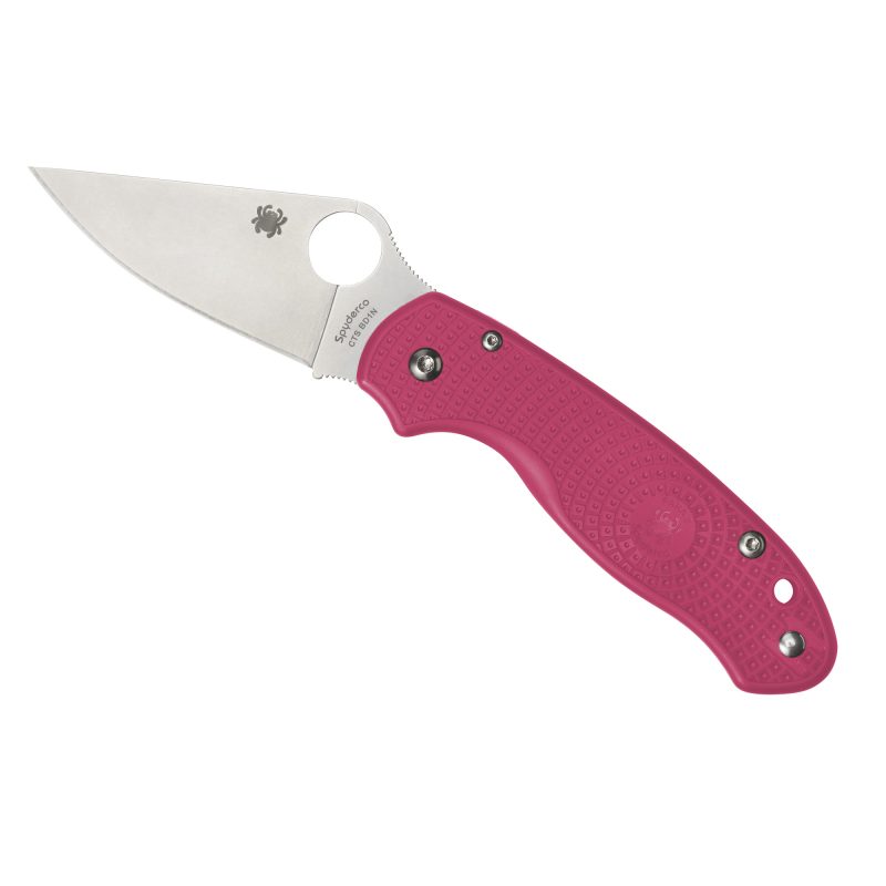 Spyderco Para 3 Lw Pnk/Slv Bd1N