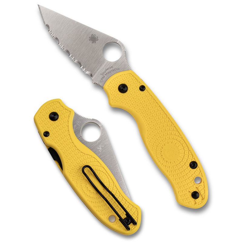 Spyderco Para 3 Lw Salt Se Yellow