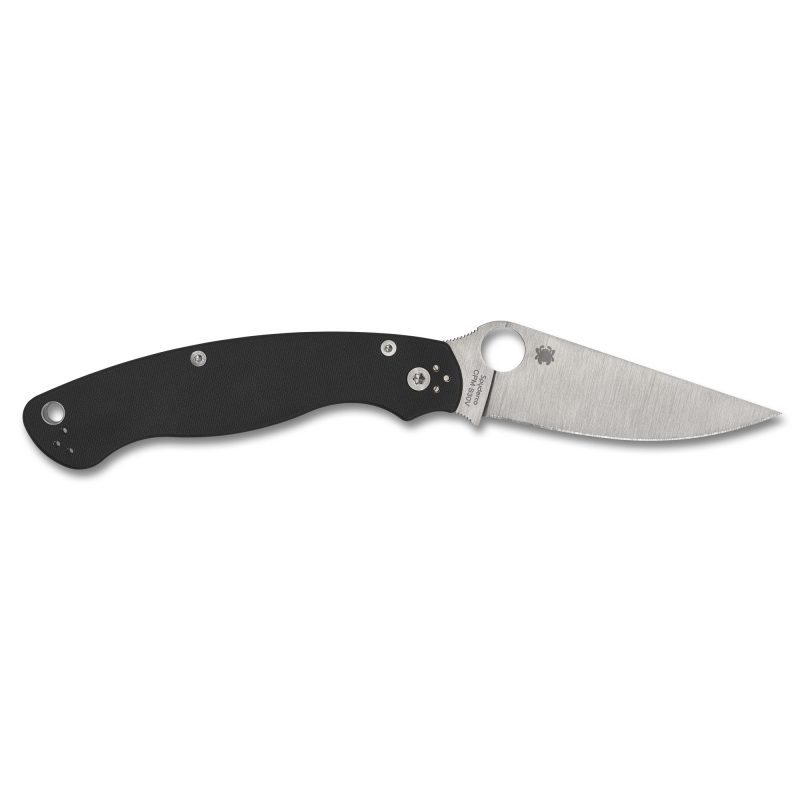 Spyderco Military 2 4" Blk/Slv Left