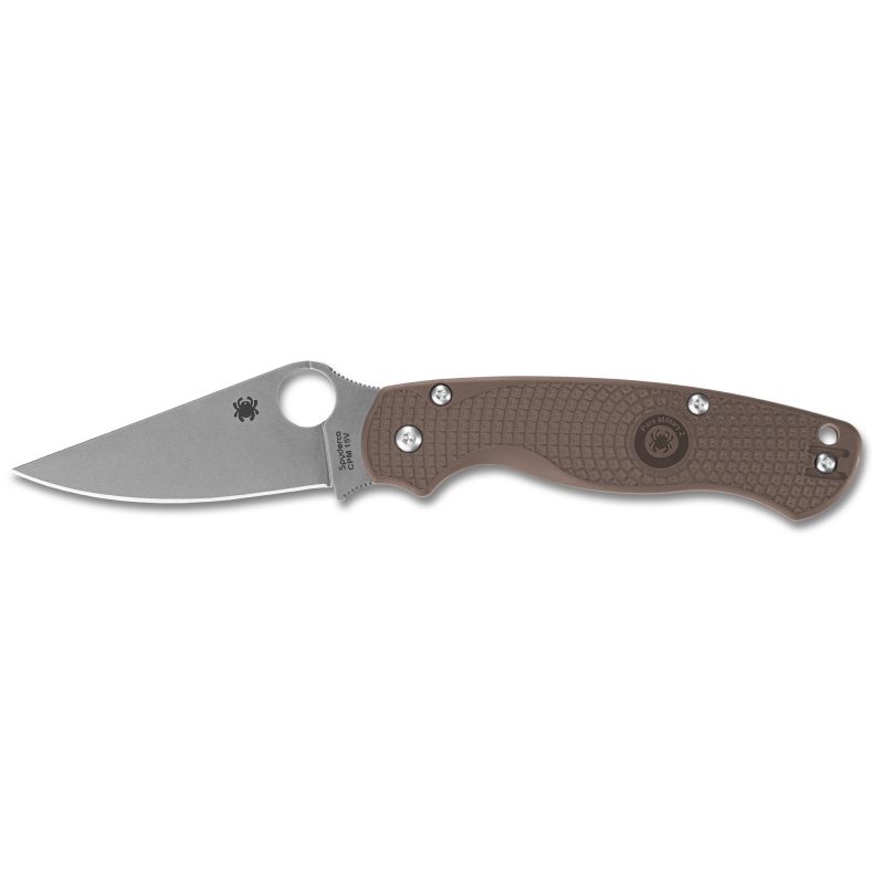 Spyderco Para Mltry 2 Lw 3.47" Brwn
