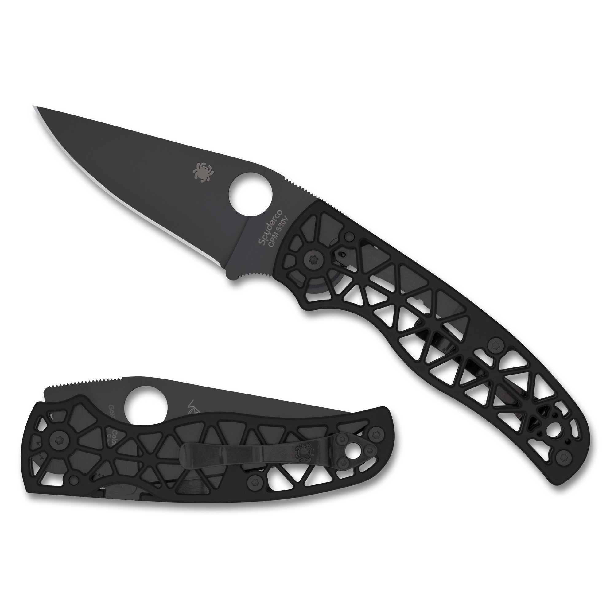 Spyderco Edgerati Geometric 3.57 Blk