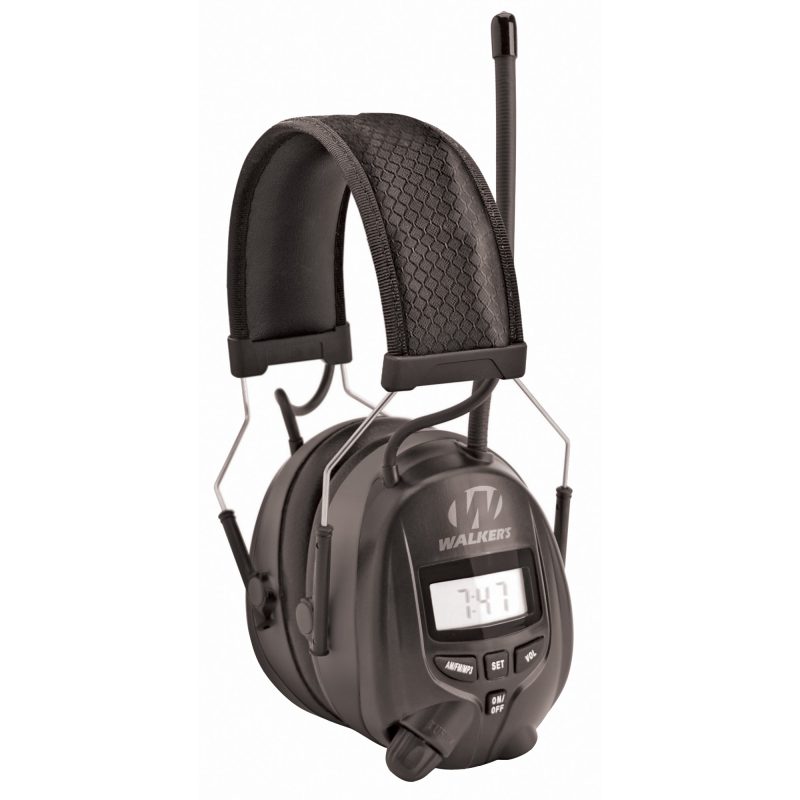 Walker'S Am/Fm Ear Muff Black